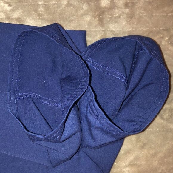 Scrubstar XS EUC Navy w/teal details drawstring scrub pants - Picture 13 of 13